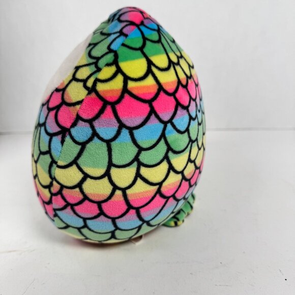 Ty Squish-A-Boos Owen Owl Plush Rainbow Tie-Dye Stuffed Animal Toy - Picture 4 of 11